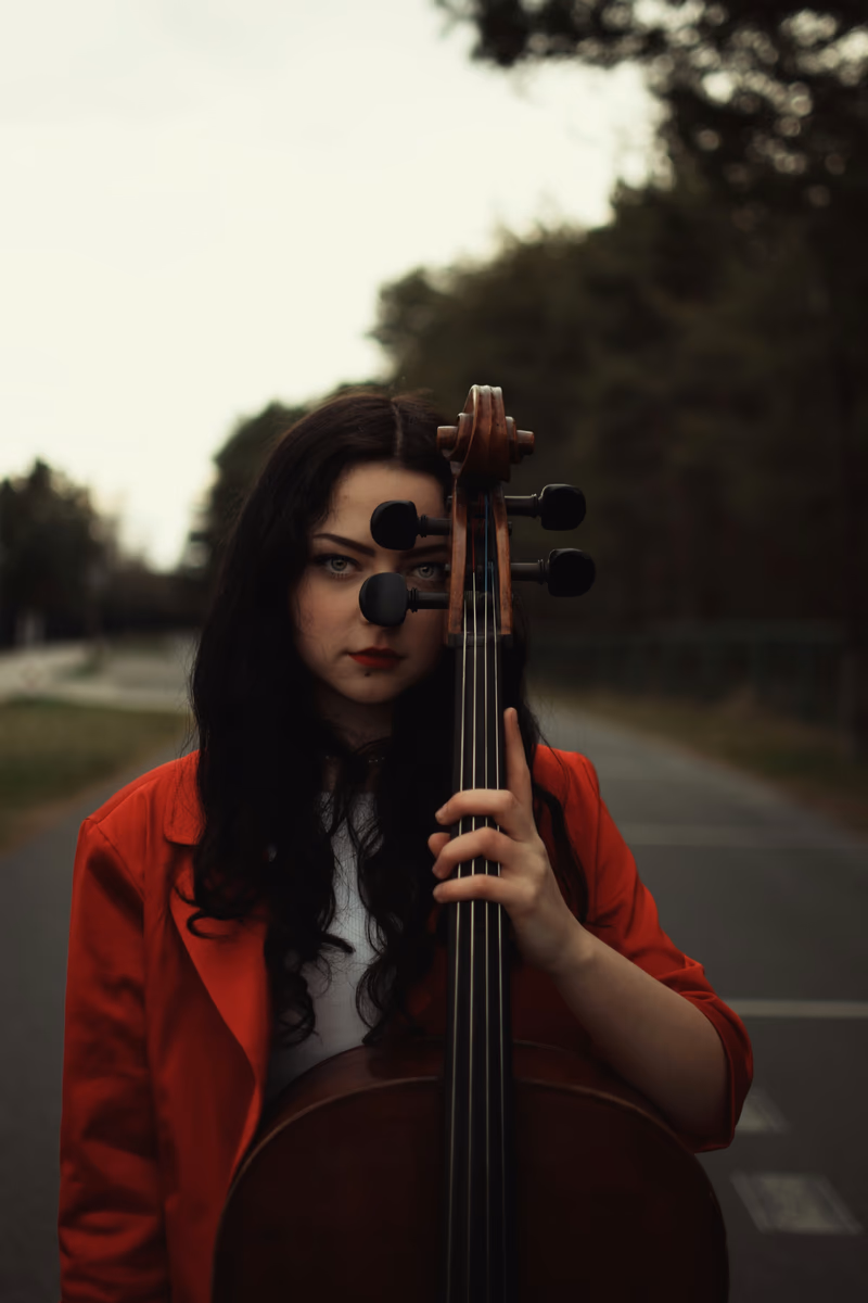 sesja wiolonczelistki